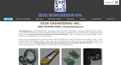Desktop Screenshot of eximeng.com